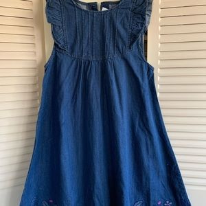 Blue Chambray Dress
